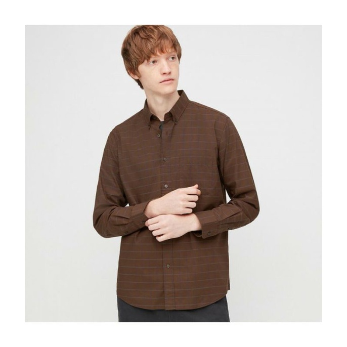 Sơ Mi Nam Uni Easy Care Checked,Fine Cloth Chống Nhăn,Nhàu,Siêu Thoáng Mát