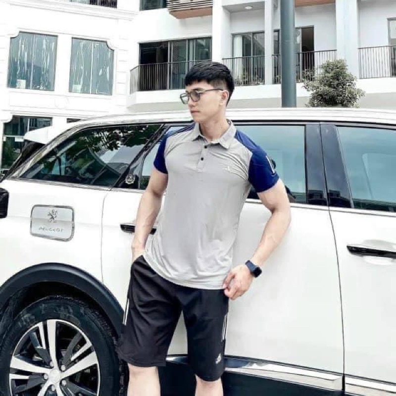 Bộ thể thao nam cổ đức 4 màu