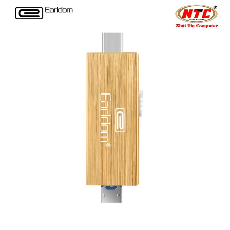 Đầu đọc thẻ nhớ OTG 3.0 Earldom ET-OT24 cho Android - PC- TypeC