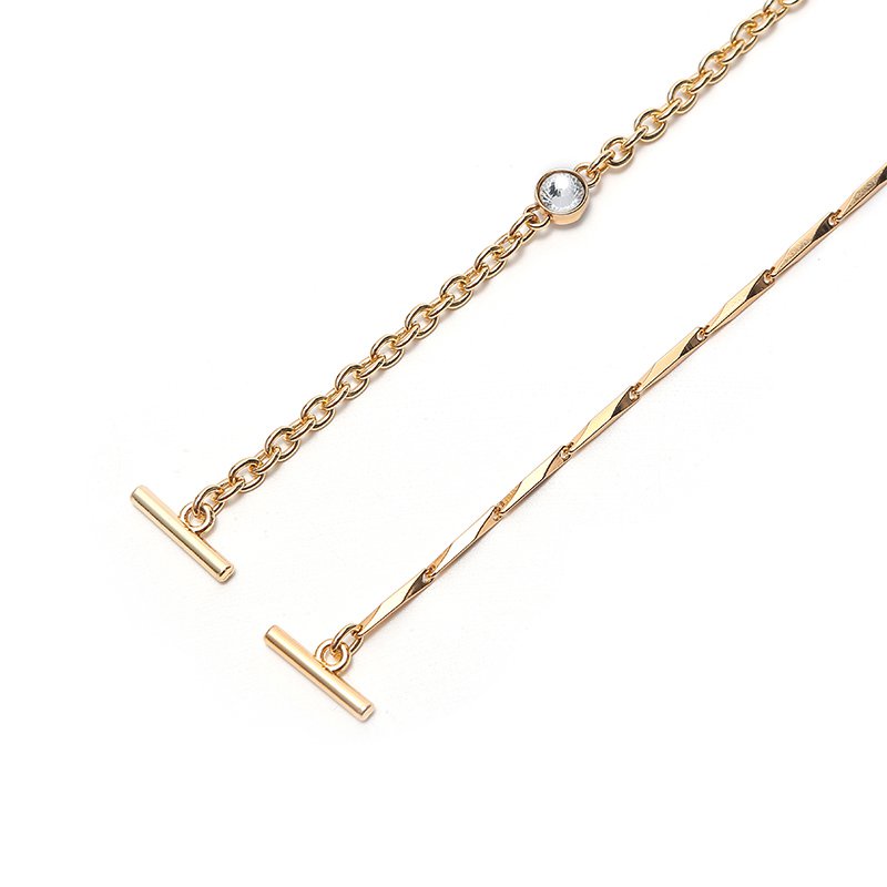 Dây Xích Đeo Túi Bằng Kim Loại Có Khóa Cài Thay Thế Tiện Dụng