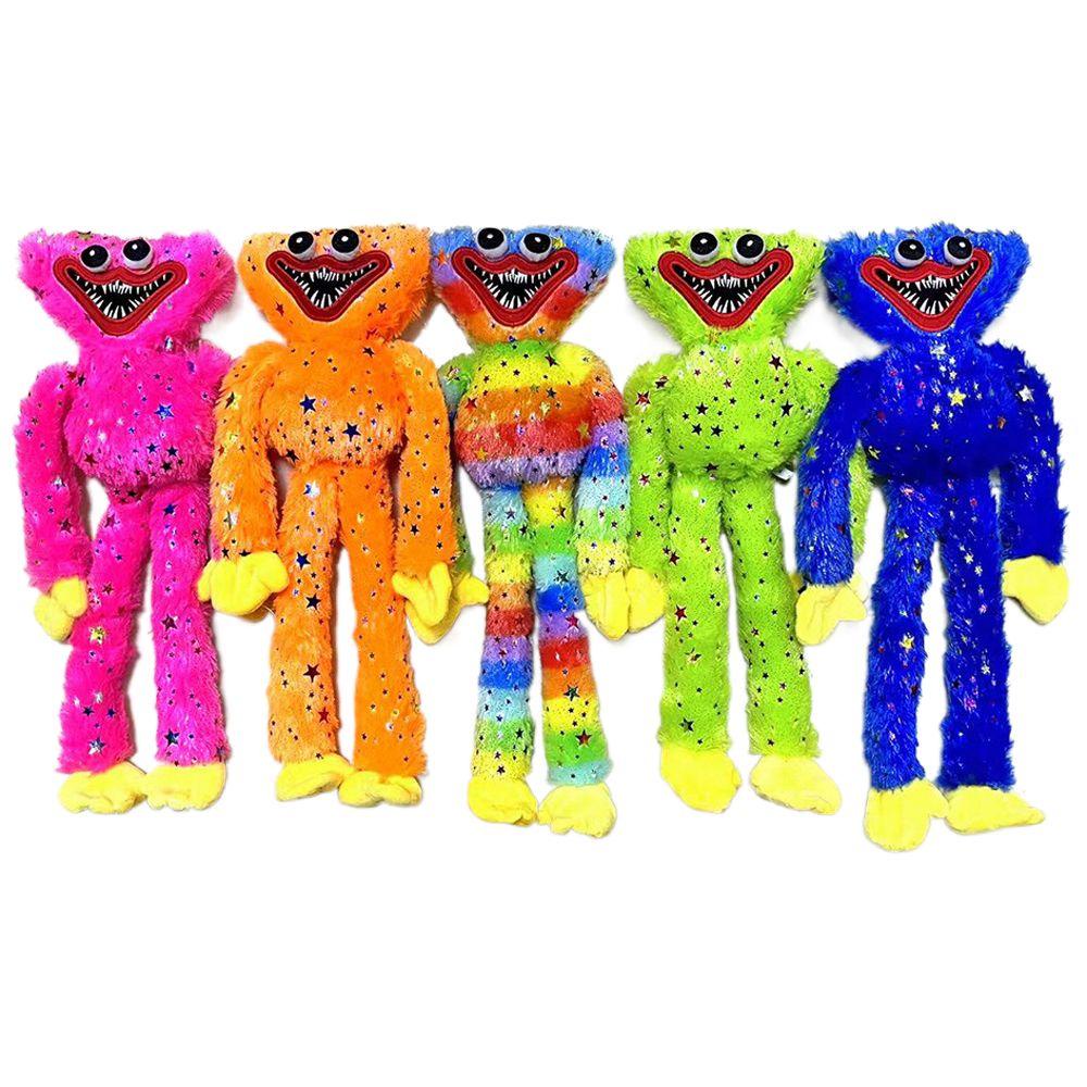Móc Khóa Hình Búp Bê Nhồi Bông Wuggy Màu Đồng Thời Trang