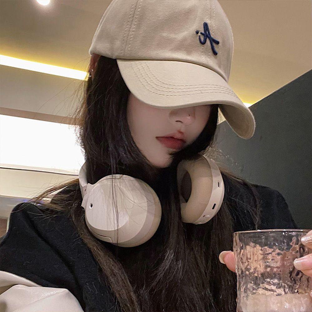 Mũ Lưỡi Trai Vải Cotton In Chữ A Phong Cách Hip Hop Hàn Quốc Thời Trang Cho Nữ