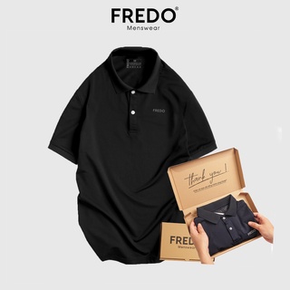 Áo polo Nam vải cá sấu Cotton xuất xịn, sang trọng, lịch lãm, form rộng FREDO Menswear