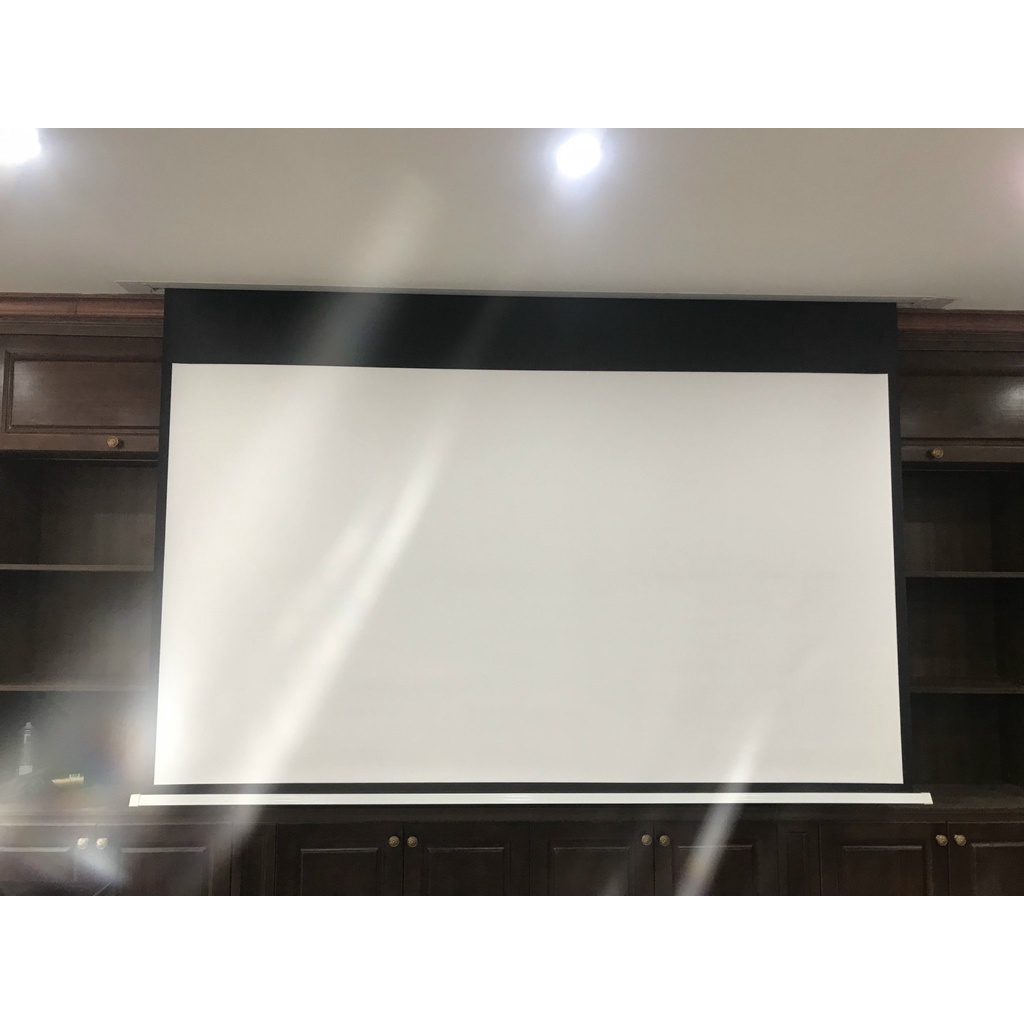 MÀN CHIẾU ĐIỆN ÂM TRẦN 92 INCH - 1,98M X 1,24M, TL 16:10