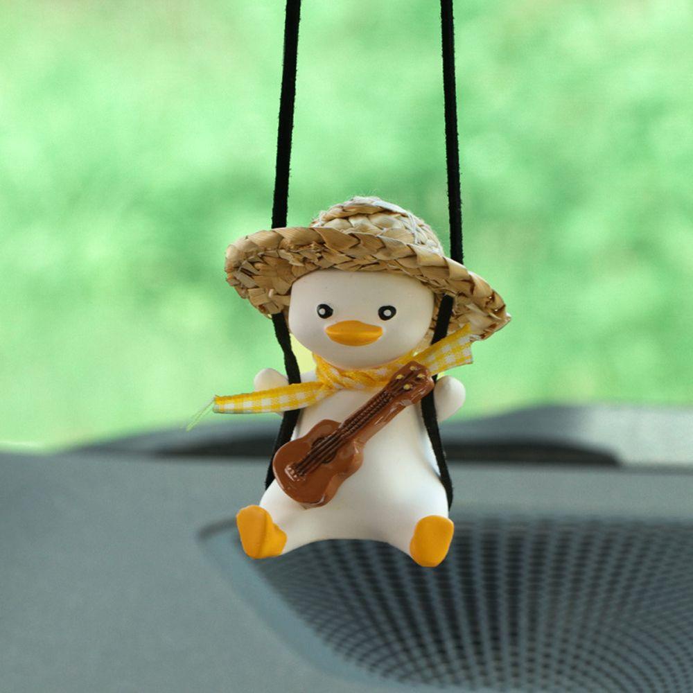 Phụ Kiện Treo Trang Trí Xe Hơi Hình Chú Vịt Hoạt Hình Dễ Thương