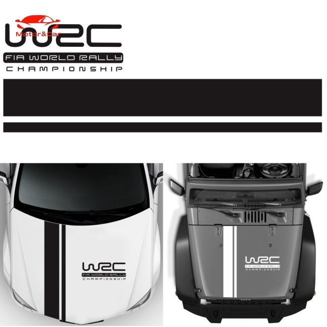 Decal vinyl dán trang trí thân xe hơi hợp thời trang