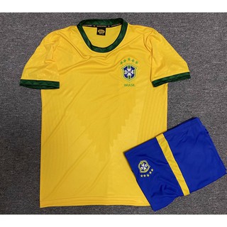 [ Thun thái ] Áo bóng đá TUYỂN BARAZIIN  ( bộ quần áo đá bóng thiết kế , bộ quần áo thể thao ) ,., 745