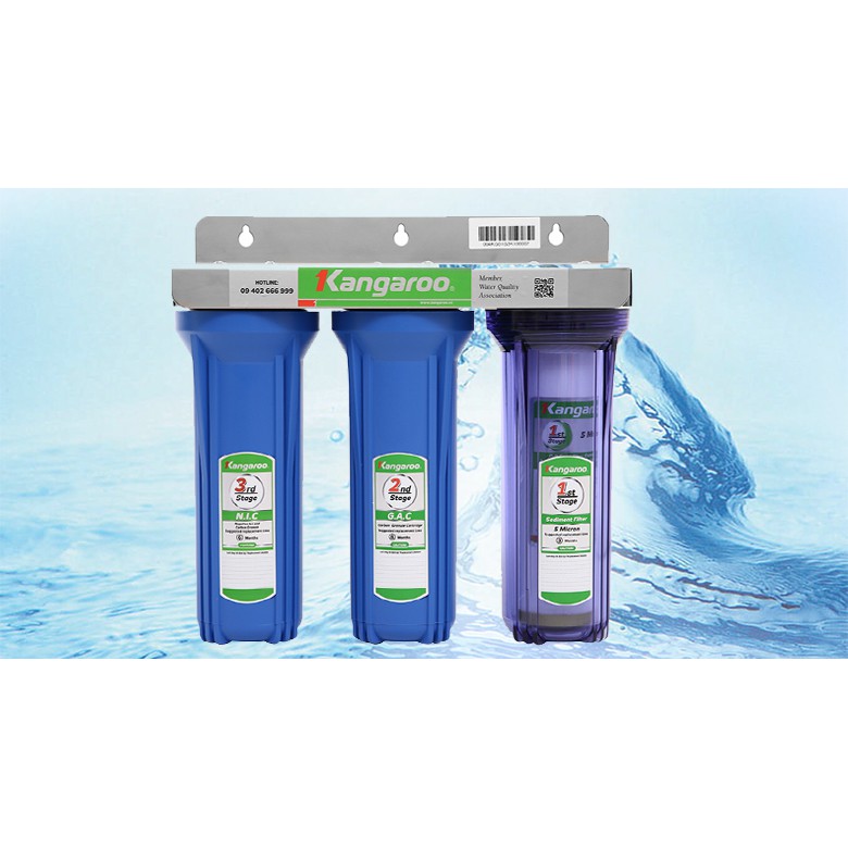 [CHÍNH HÃNG] Bộ lõi lọc thô 123 chính hãng Kangaroo | BigBuy360 - bigbuy360.vn