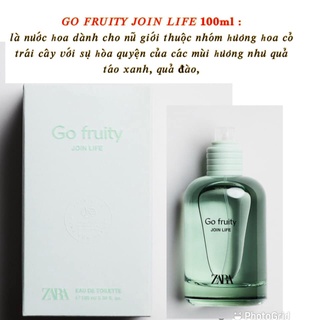 [Hàng trả order, không có dư] Nước hoa Zara EDT 100ml