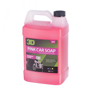 Nước rửa xe đậm đặc pink car soap 1 gallon / can