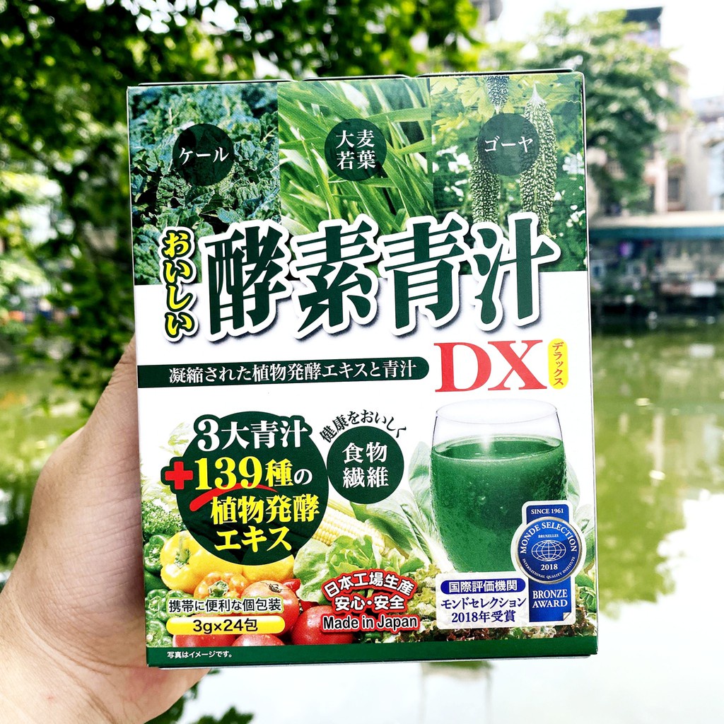 [ HN ] Date 2024 Bột nước ép các loại rau củ , trái cây tổng hợp dành cho người ít ăn rau củ quả Nhật Bản - Kokubo