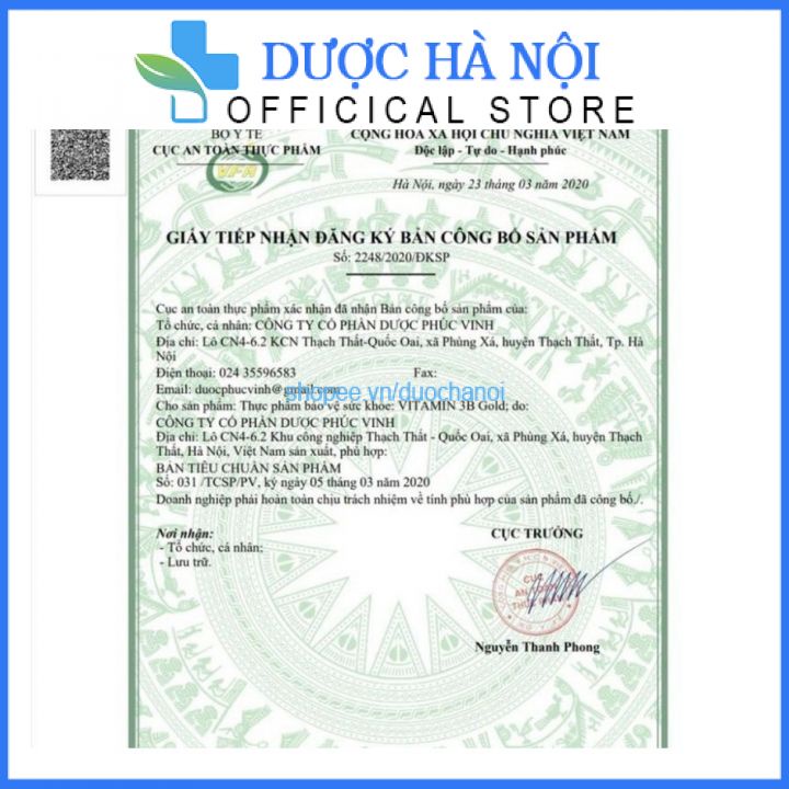 Viên uống Vitamin 3B giúp ăn ngon ngủ tốt, giảm đau nhức, tê bì chân tay hộp - 100 viên