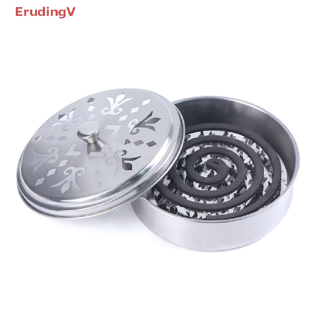 Hộp Đựng Nhang Muỗi Chống Cháy Bằng Thép Không Gỉ