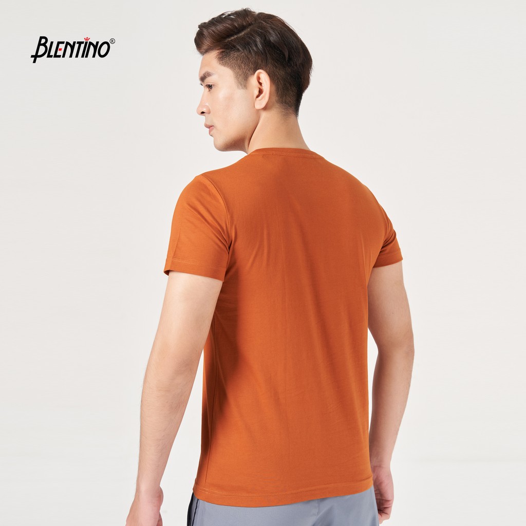 Áo Thun Nam Blentino , Chất liệu cotton cao cấp , Công nghệ in nhung trẻ trung TS20203