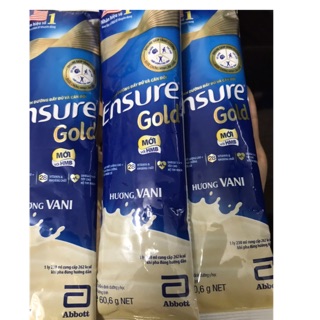 1gói sữa Ensure hương vani 60,6g