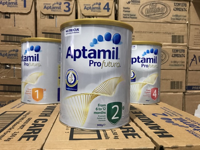 Sữa Aptamil Profutura úc số 1-4 900g (mẫu mới)