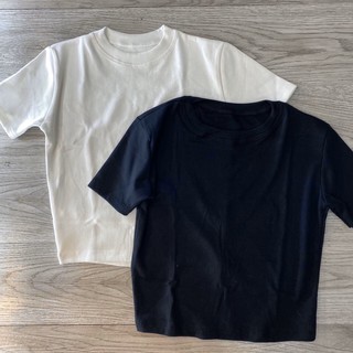 Áo croptop len tăm tay ngắn