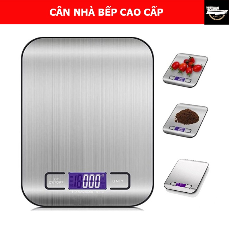 Cân tiểu ly điện tử nhà bếp mini SF2012 định lượng 1g - 5kg 10kg, Cân tiểu ly làm bánh độ chính xác cao kèm 2 viên pin