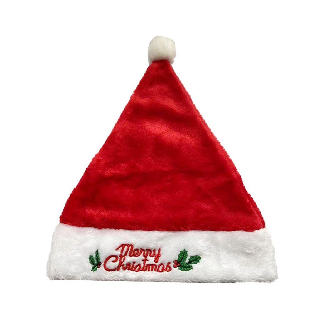 Mũ Beanie Phong Cách Giáng Sinh Đơn Giản Dễ Thương Dùng Làm Đạo Cụ Chụp Ảnh