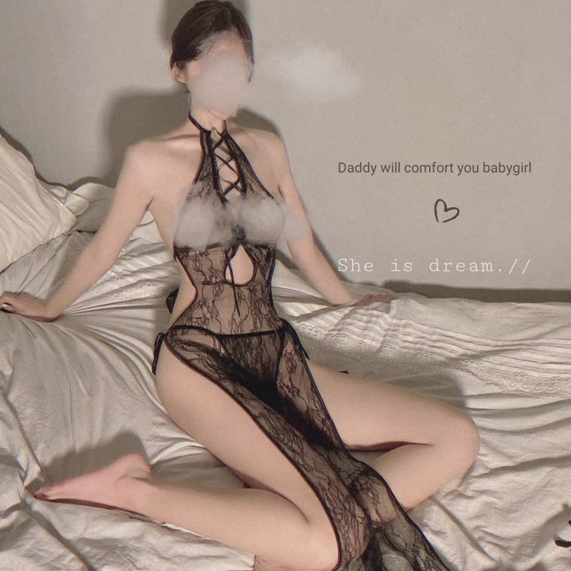 SET COSPLAY SƯỜN XÁM CÁCH TÂN PHỐI LƯỚI REN SIÊU QUYẾN RŨ