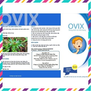 Ovix dung dịch vệ sinh họng ( 20ml)