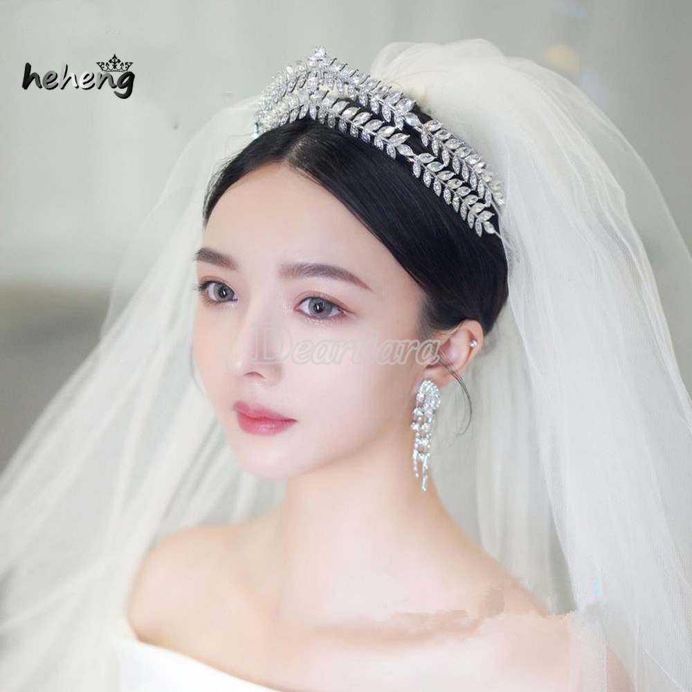 Vương Miện Đính Hạt Sang Trọng Cho Cô Dâu