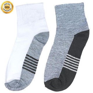 Combo 2 đôi tất nam cotton phối cổ trung TTGShcmfashion TVCT118 nhiều màu