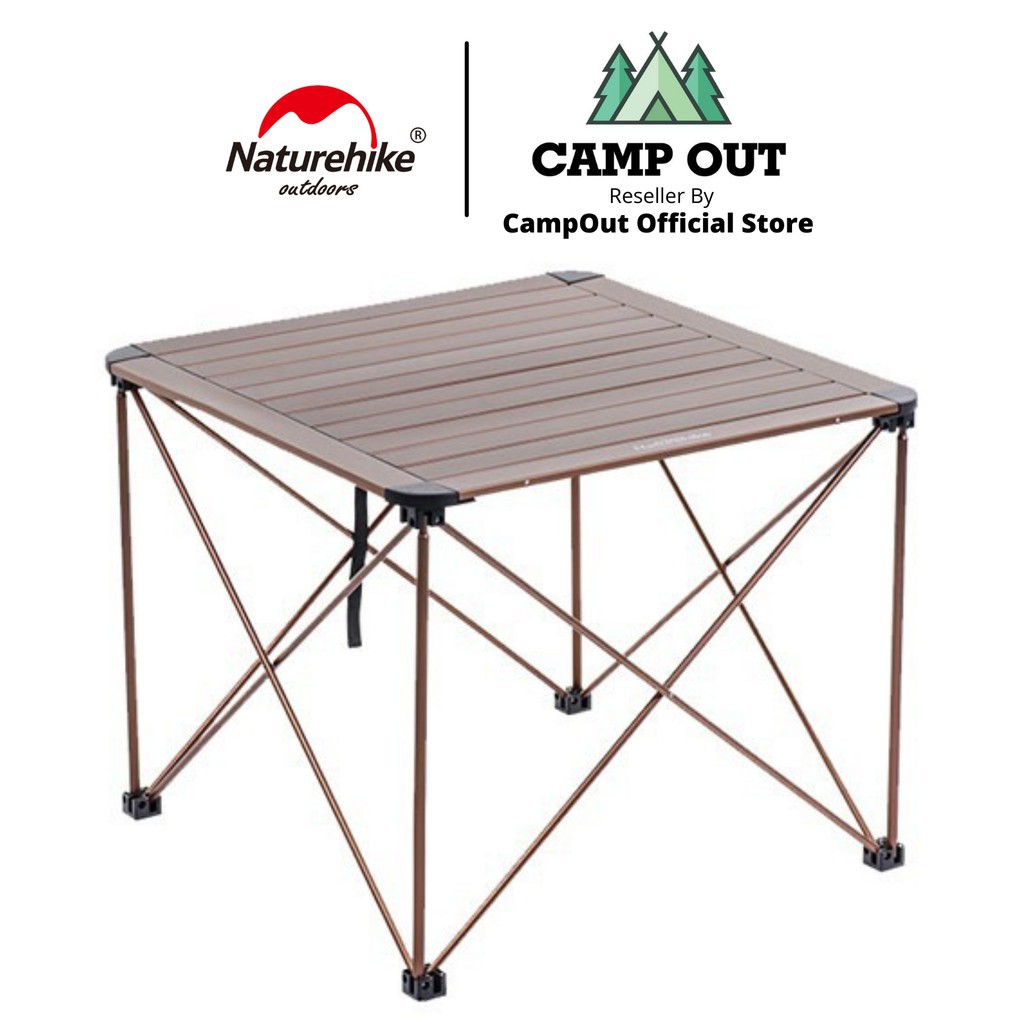 Bàn Naturehike cắm trại du lịch dã ngoại bàn xếp hợp kim nhôm Campoutvn A104