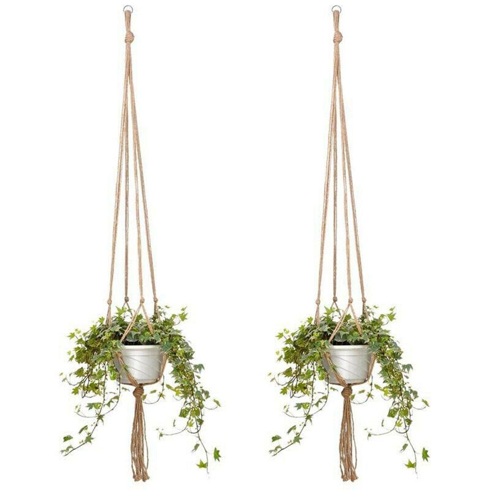 Giá Đỡ Chậu Hoa Kèm Dây Thừng Dùng Trang Trí Hiệu Kat1