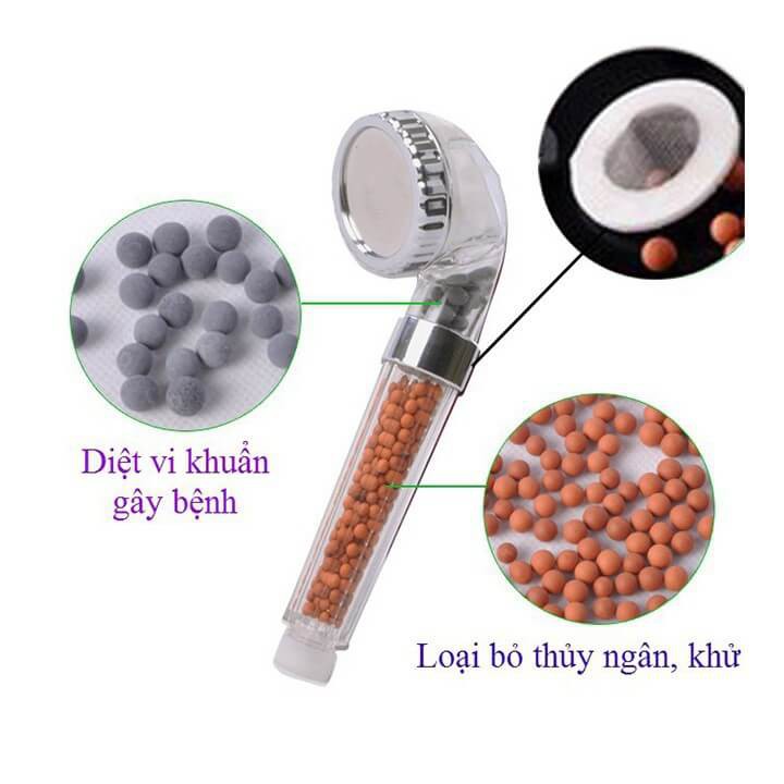 Bộ sen vòi tăng áp công nghệ Nano { xả kho }