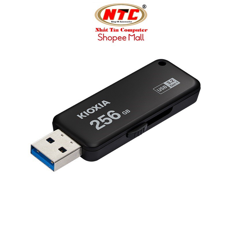 USB 3.2 Gen 1 Kioxia TransMemory U365 256GB 150Mb/s (Đen)