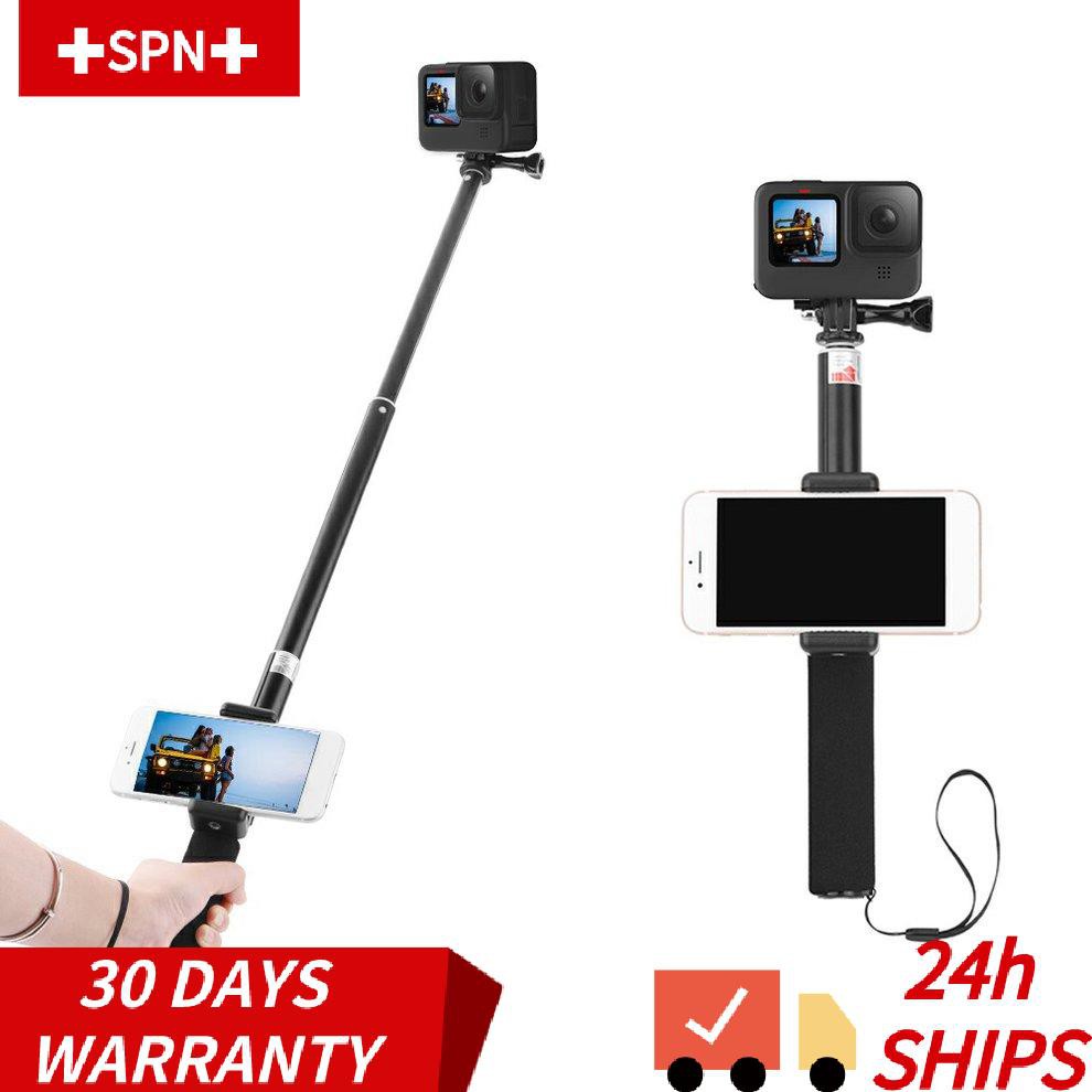 Gậy Chụp Ảnh Selfie Cầm Tay Có Thể Kéo Dài Cho Gopro 9 Max3201 + Max3203