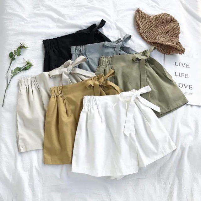 Quần short giả váy