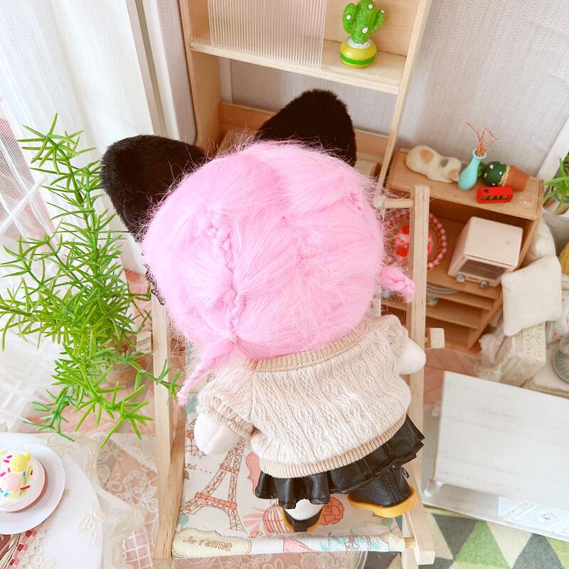 Búp Bê Em Bé Mặc Áo Sweater Vải Cotton Dệt Kim 20cm Thiết Kế Dễ Thương