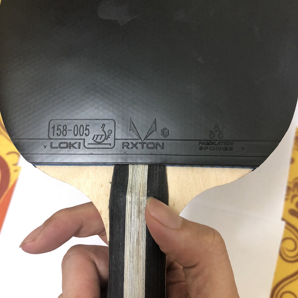 Vợt bóng bàn Loki C3 - 7 lớp gỗ tự nhiên dành cho người mới tập luyện bóng bàn