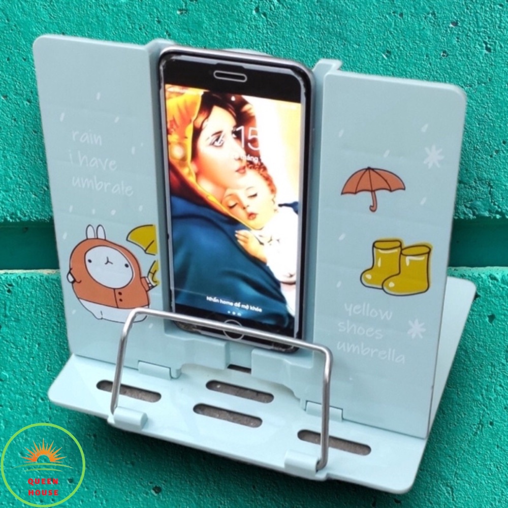 Giá Đỡ Đọc Sách Đa Năng, Kẹp Sách Để Bàn Thông Minh Chống Cận Thị Cho Bé