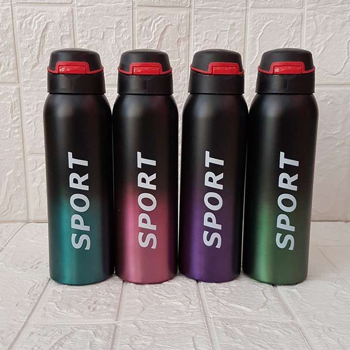 HCM -Bình giữ nhiệt thể thao Sport 500ml có vòi hút phù hợp mang chạy xe đạp, tập gym, chơi thể dục thể thao