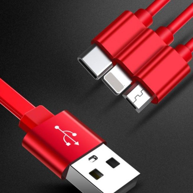 Mobile Dây Cáp Sạc Nhanh Ba Cổng Cho Apple Android One