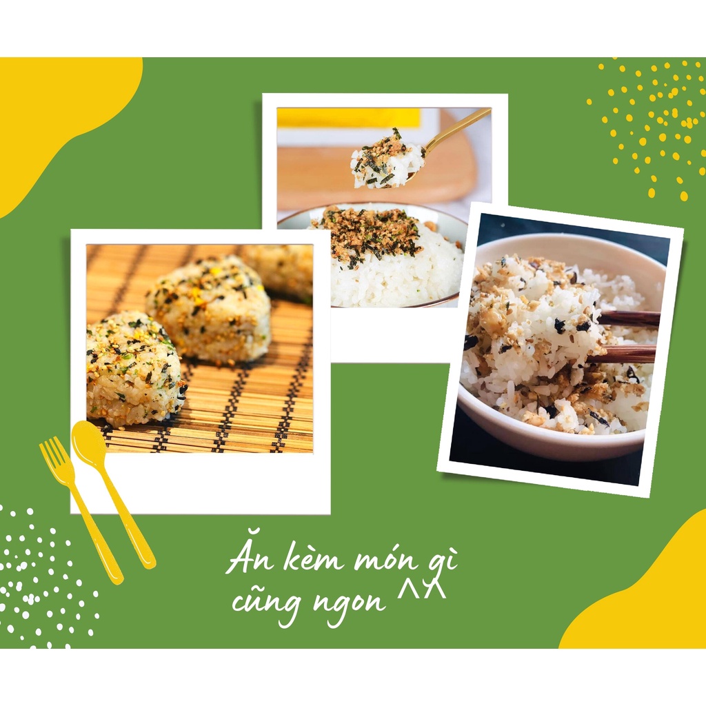 Muối vừng rong biển tóp chay Mộc Mộc 200G | BigBuy360 - bigbuy360.vn