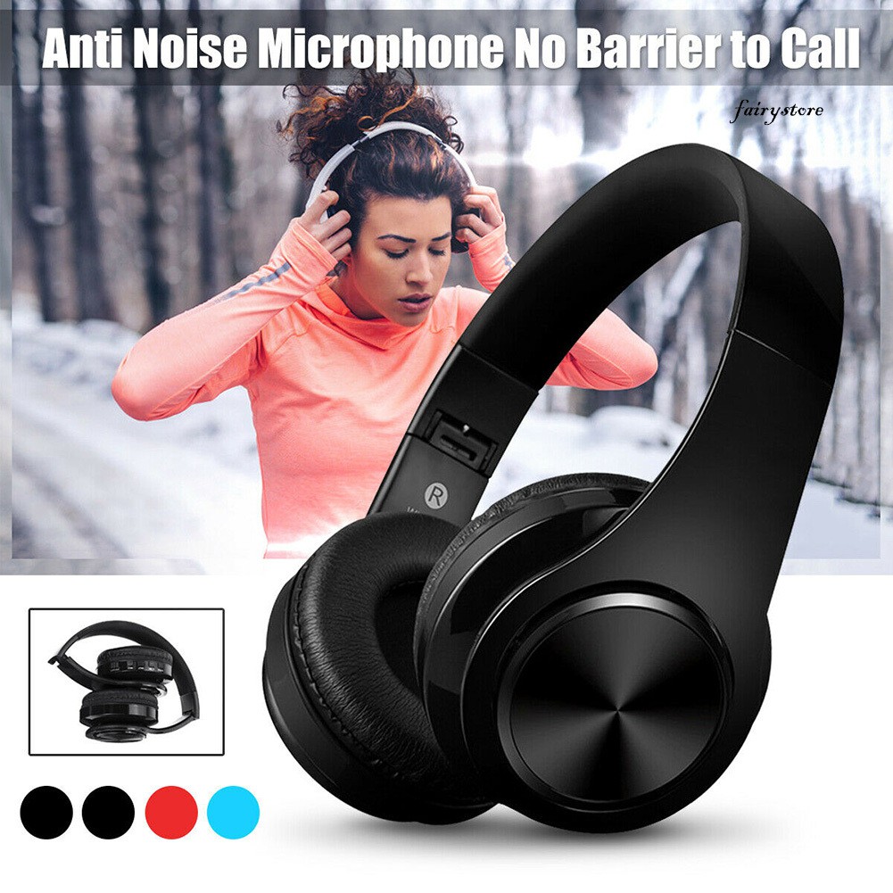 Tai Nghe Chụp Tai Bluetooth Kiểu Dáng Thể Thao Có Thể Gập Lại Được