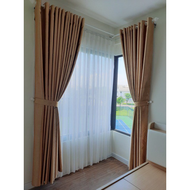 Rèm Cửa Modero - Vàng Đồng - Chống Nắng,Cản Sáng Tốt - Sang Trọng,Nhiều Màu,Nhiều Kích Thước