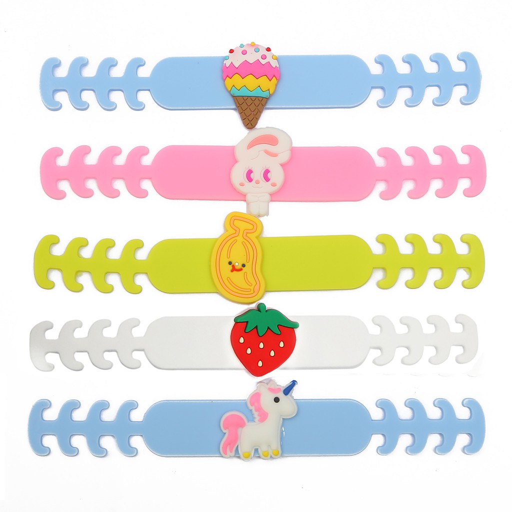 [Hàng mới về] Set 5 dây móc khẩu trang chống trượt có thể điều chỉnh thân thiện với môi trường