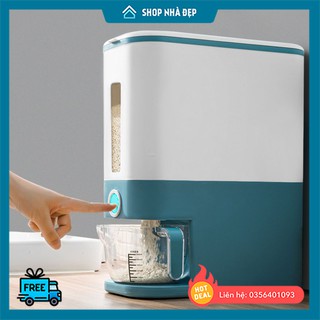 Thùng gạo thông minh tự động 15kg – Hộp đựng gạo thông minh | Nhà Đẹp – Gia Dụng Tiện Ích
