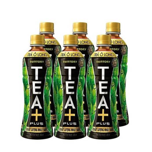 Trà Oolong Tea Plus 455ml chai