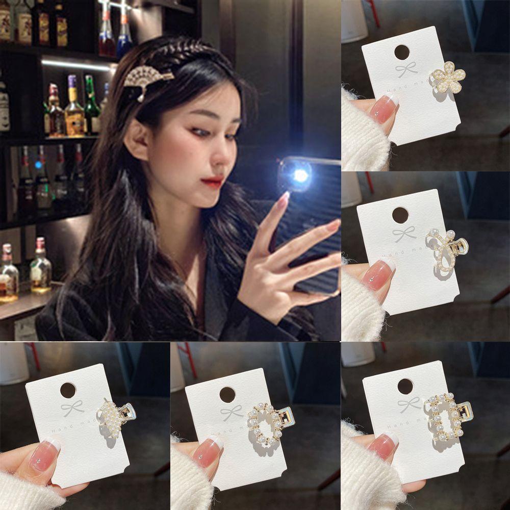 Kẹp Tóc Càng Cua Bằng Kim Loại Tinh Tế