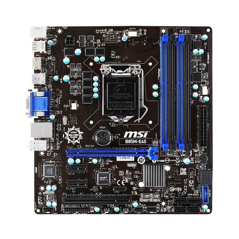 MAINBOARD B85 CŨ MSI B85M-E45