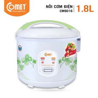 Nồi cơm điện comet cm8016 có dung tích 1.8l