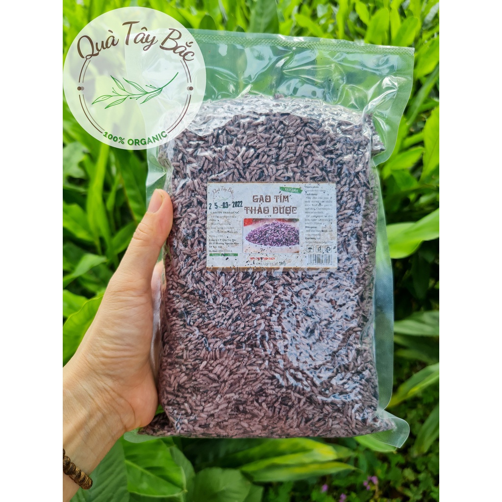 Gạo tím thảo dược Tây Bắc