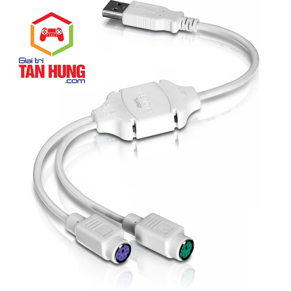 Cáp Chuyển Từ Cổng USB sang 2 Cổng PS2 Chuột Phím loại tốt