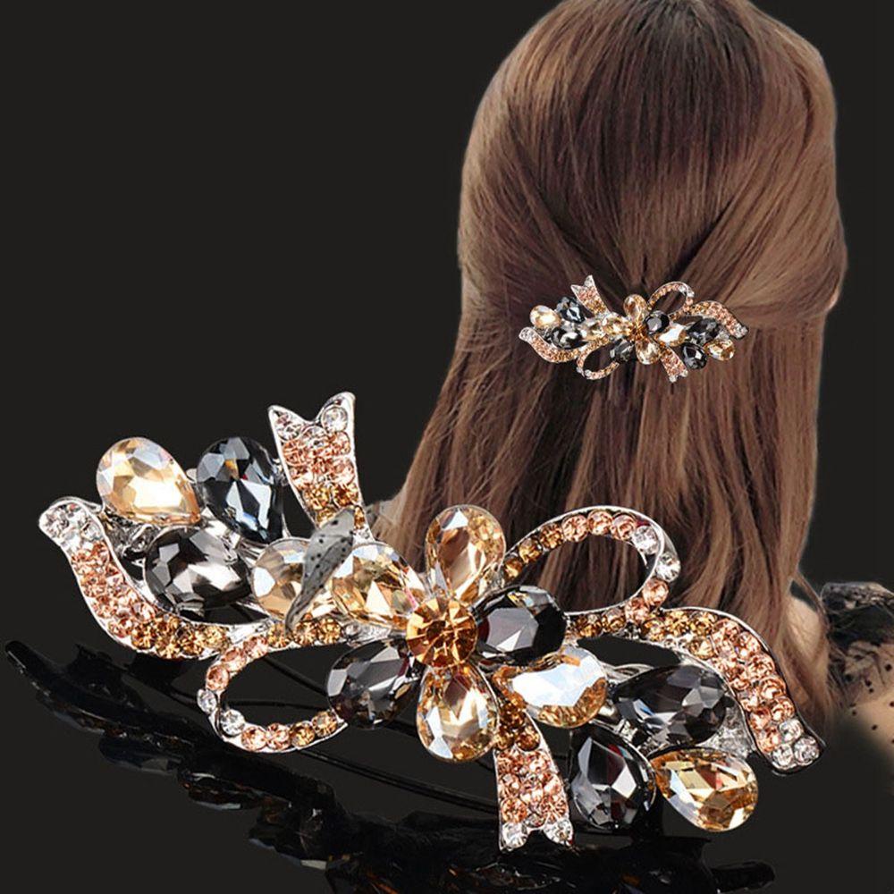 Kẹp Tóc Hình Hoa Phong Cách Hàn Quốc Ngọt Ngào Cho Nữ